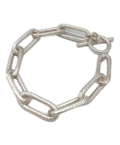 R.ALAGAN（ララガン）R.ALAGAN (ララガン) HEAVY CHAIN BRACELET シルバー サイズ:SMサイズの古着・服飾アイテム