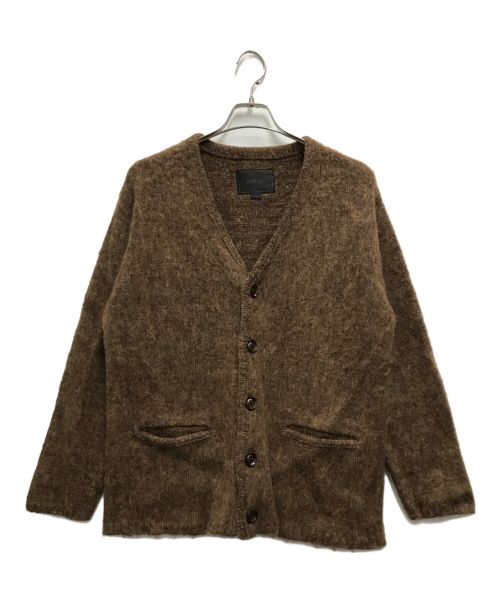 roial（ロイアル）ROIAL (ロイアル) KURTCARDIGAN ブラウン サイズ:Mの古着・服飾アイテム