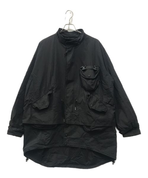 CMF OUTDOOR GARMENT（コンフィーアウトドアガーメント）CMF OUTDOOR GARMENT (シーエムエフ アウトドアガーメント) 15 STEP COAT ブラック サイズ:Mの古着・服飾アイテム