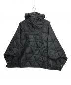 THE NORTHFACE PURPLELABELザ・ノースフェイス パープルレーベル）の古着「Field Down Poncho」｜ブラック