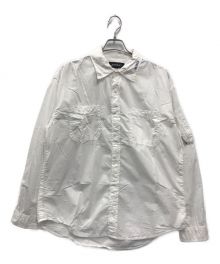 AVIREX（アヴィレックス）の古着「L/S TYPE MA-1 B.D. SHIRT」｜ホワイト