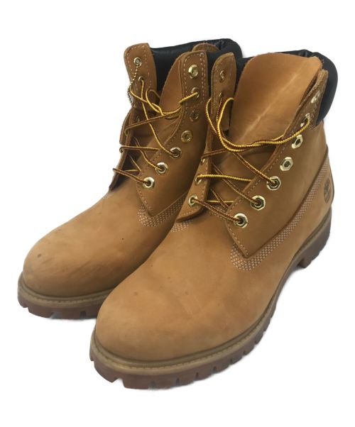 Timberland（ティンバーランド）Timberland (ティンバーランド) プレミアム ウォータープルーフ ブーツ ベージュ サイズ:26㎝の古着・服飾アイテム