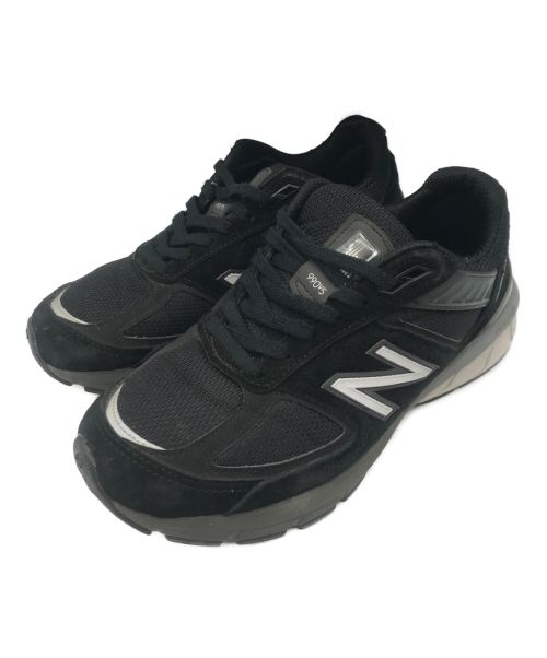 NEW BALANCE（ニューバランス）NEW BALANCE (ニューバランス) ローカットスニーカー ブラック サイズ:24.5cmの古着・服飾アイテム