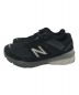 NEW BALANCE (ニューバランス) ローカットスニーカー ブラック サイズ:24.5cm：8000円