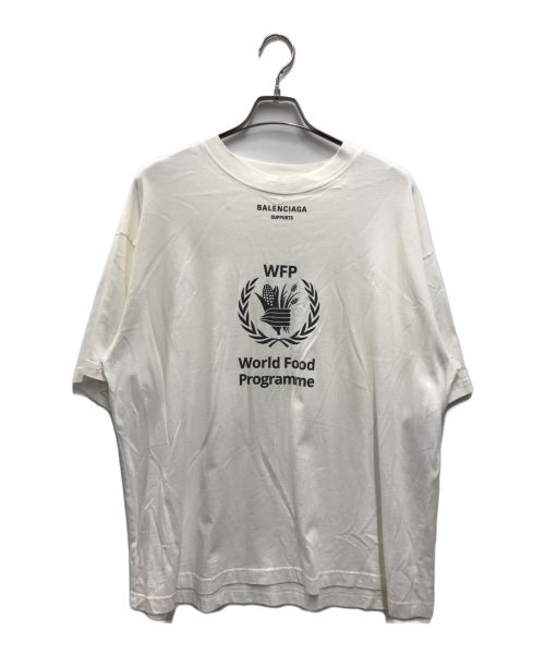 BALENCIAGA（バレンシアガ）BALENCIAGA (バレンシアガ) WFP Tシャツ ホワイト サイズ:Lの古着・服飾アイテム