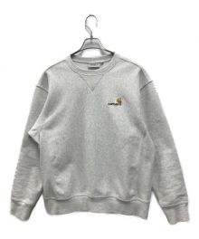 CarHartt（カーハート）の古着「AMERICAN SCRIPT SWEAT SHIRT」｜グレー