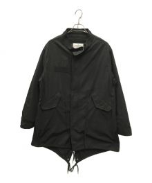 HOUSTON（ヒューストン）の古着「3WAY M-65 PARKA(3ウェイ エム-56 パーカー)」｜ブラック