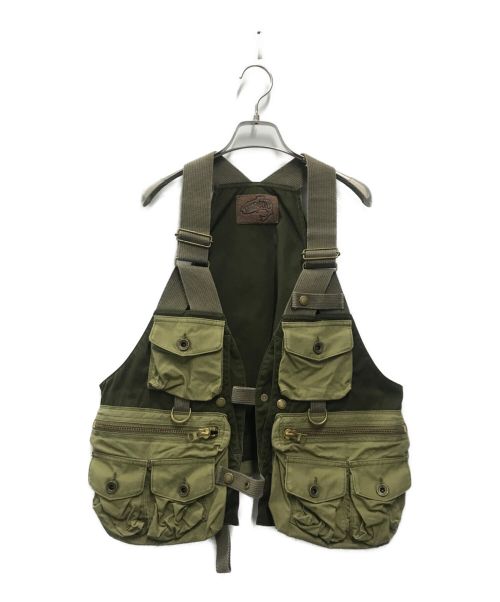 TAKE&SONS（テイクアンドサンズ）TAKE&SONS (テイクアンドサンズ) Wading Vest カーキ サイズ:Sの古着・服飾アイテム