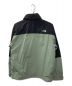 THE NORTH FACE (ザ ノース フェイス) HYDRENA WIND JACKET ブラック×グリーン サイズ:M：8000円