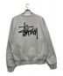 stussy (ステューシー) BASIC STUSSY CREW SWEAT グレー サイズ:M：10000円