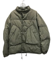 Snow peak（スノーピーク）の古着「TAKIBI Down Jacket」｜カーキ