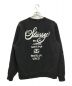 stussy (ステューシー) WORLD TOUR CREWNECK ブラック サイズ:M：10000円