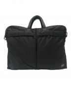 PORTERポーター）の古着「TANKER 2WAY BRIEFCASE」｜ブラック