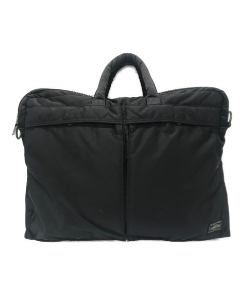 PORTER（ポーター）PORTER (ポーター) TANKER 2WAY BRIEFCASE ブラックの古着・服飾アイテム