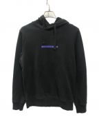 STONE ISLANDストーンアイランド）の古着「MICRO GRAPHICS FOUR' PRINT HOODIE」｜ブラック