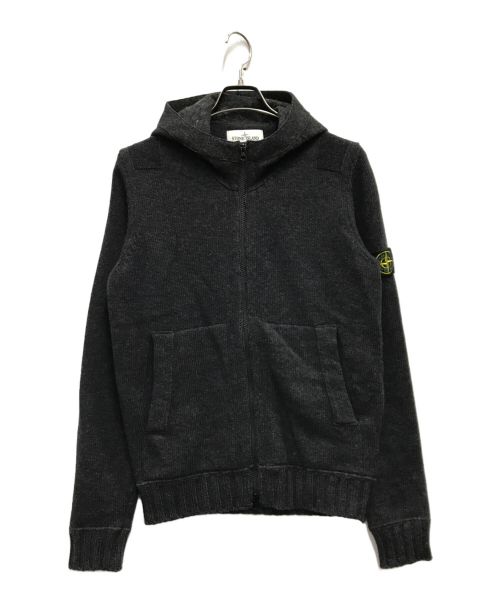 STONE ISLAND（ストーンアイランド）STONE ISLAND (ストーンアイランド) ニットコンビジャケット グレー サイズ:Sの古着・服飾アイテム