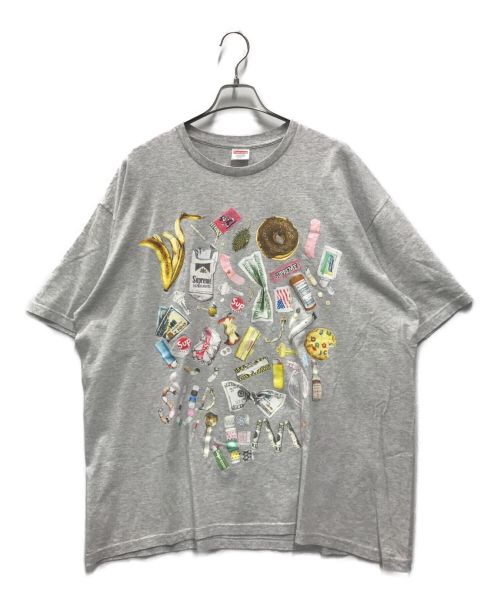 SUPREME（シュプリーム）Supreme (シュプリーム) Trash Tee グレー サイズ:XXLの古着・服飾アイテム