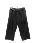 TIGHTBOOTH PRODVCTION（タイトブースプロダクション）の古着「DENIM BAGGY SLACKS」｜ブラック