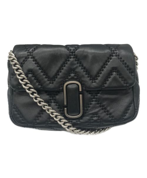 MARC JACOBS（マークジェイコブス）MARC JACOBS (マーク ジェイコブス) Quilted Leather Shoulder Bag ブラックの古着・服飾アイテム