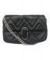 MARC JACOBS（マーク ジェイコブス）の古着「Quilted Leather Shoulder Bag」｜ブラック