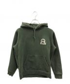 SUPREME×Timberlandシュプリーム×ティンバーランド）の古着「Timberland Hooded Sweatshirt(ティンバーランド フーデッド スウェットシャツ)」｜カーキ