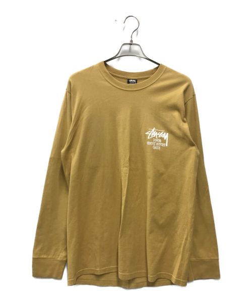 stussy（ステューシー）stussy (ステューシー) DSM GINZA DSM GINZA L/STEE イエロー サイズ:Mの古着・服飾アイテム