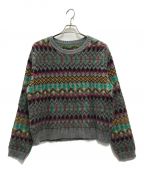 Maison Margielaメゾンマルジェラ）の古着「Fair Isle Fluffy Jumper」｜マルチカラー