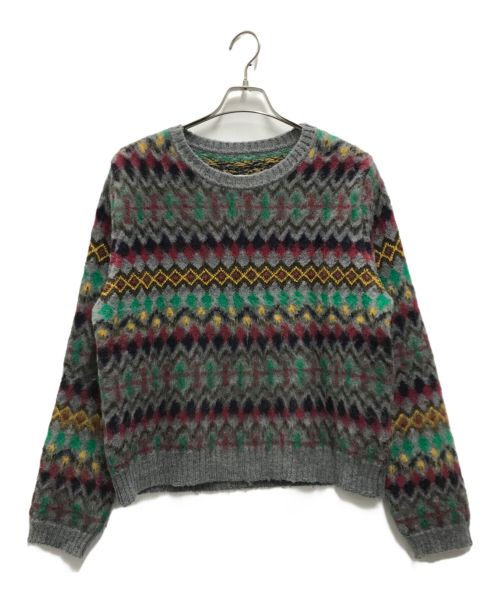 Maison Margiela（メゾンマルジェラ）Maison Margiela (メゾンマルジェラ) Fair Isle Fluffy Jumper マルチカラー サイズ:Lの古着・服飾アイテム