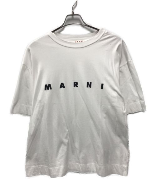 MARNI（マルニ）MARNI (マルニ) オーバーサイズTシャツ ホワイト サイズ:40の古着・服飾アイテム