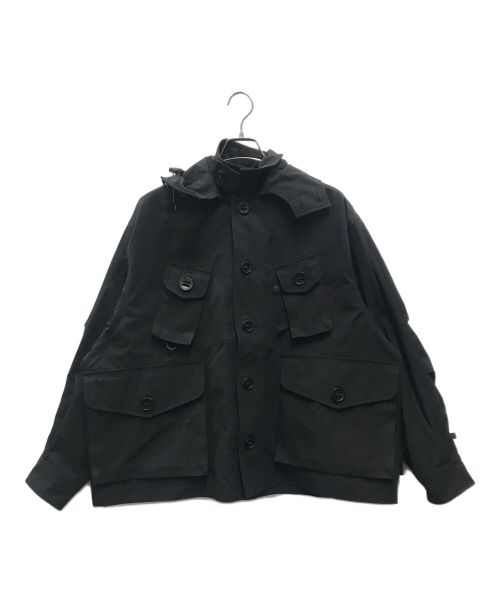 DAIWA PIER39（ダイワ ピア39）DAIWA PIER39 (ダイワ ピア39) ech Canadian Fatigue Jacket ブラック サイズ:Mの古着・服飾アイテム