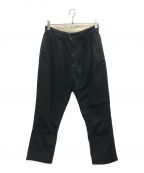 orSlowオアスロウ）の古着「TWO TUCK WIDE TROUSERS」｜ブラック