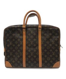 LOUIS VUITTON（ルイ ヴィトン）の古着「ビジネスバッグ」｜ブラウン