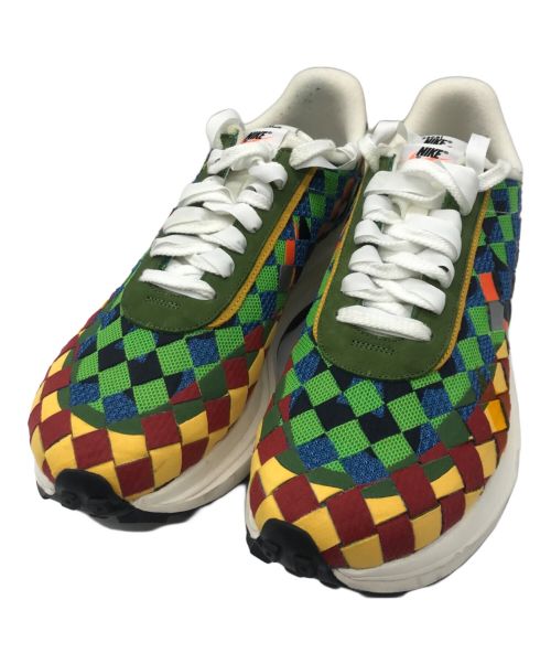 NIKE（ナイキ）NIKE (ナイキ) Jean Paul GAULTIER (ジャンポールゴルチェ) sacai (サカイ) Nike Air Woven VaporWaffle マルチカラー サイズ:30.5cmの古着・服飾アイテム