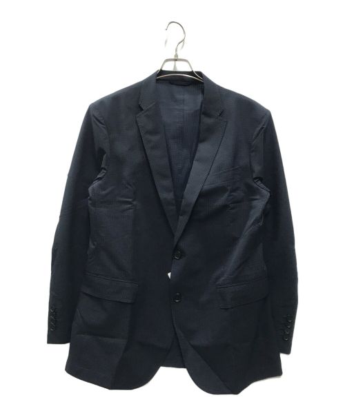 JOSEPH HOMME（ジョゼフ オム）JOSEPH HOMME (ジョゼフ オム) クールドッツストレッチ ジャケット ネイビー サイズ:50の古着・服飾アイテム