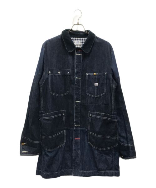 eYe COMME des GARCONS JUNYAWATANABE MAN（アイ コム デ ギャルソン ジュンヤ ワタナベ マン）eYe COMME des GARCONS JUNYAWATANABE MAN (アイ コム デ ギャルソン ジュンヤ ワタナベ マン) LEE (リー) デニムカバーオール インディゴ サイズ:Lの古着・服飾アイテム