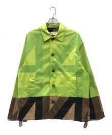 DRIES VAN NOTEN（ドリスヴァンノッテン）の古着「VOSCREE 4011 M.W.JACKET」｜黄緑