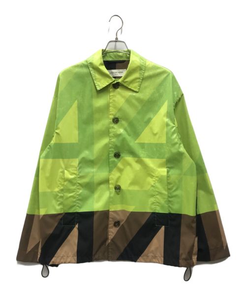 DRIES VAN NOTEN（ドリスヴァンノッテン）DRIES VAN NOTEN (ドリスヴァンノッテン) VOSCREE 4011 M.W.JACKET 黄緑 サイズ:Mの古着・服飾アイテム