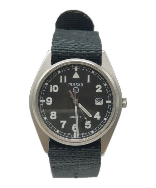 British Army（ブリティッシュ アーミー）BRITISH ARMY (ブリティッシュ アーミー) A Pulsar G10 Military Wristwatch ブラックの古着・服飾アイテム