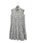 ERDEM（アーデム）の古着「SLEEVELESS TIERED SHORT DRESS」｜ネイビー