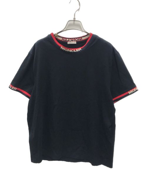 MONCLER（モンクレール）MONCLER (モンクレール) MAGLIA T-SHIRT ネイビー サイズ:XLの古着・服飾アイテム