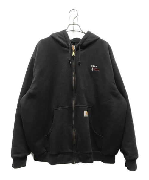 CarHartt（カーハート）CarHartt (カーハート) アクティブジップパーカー ネイビー サイズ:2XLの古着・服飾アイテム