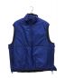 DAIWA PIER39（ダイワ ピア39）の古着「TECH REVERSIBLE PULLOVER PUFF VEST」｜ブラック×ブルー