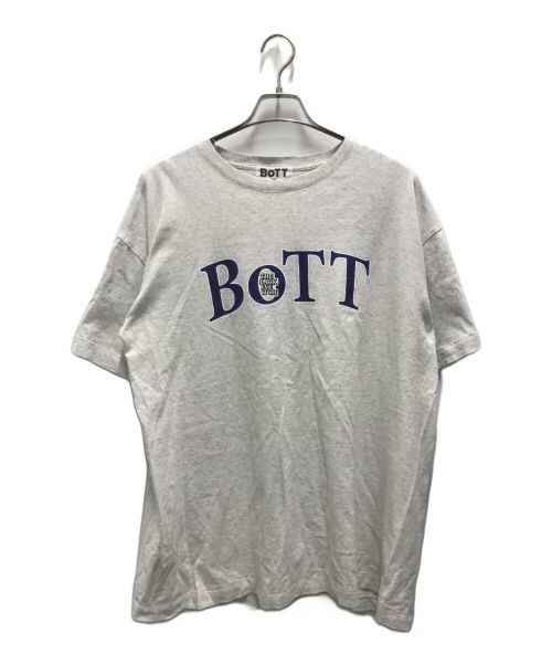 BoTT（ボット）BoTT (ボット) THE BLACK EYE PATCH (ブラックアイパッチ) OG LABEL TEE グレー サイズ:Mの古着・服飾アイテム