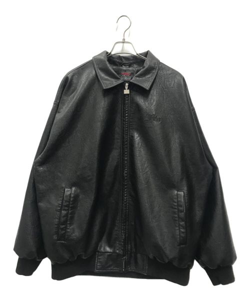 FUBU（フブ）FUBU (フブ) BOMBER JACKET ブラック サイズ:XLの古着・服飾アイテム