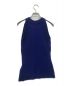 ELISABETH STRAY PEDERSEN (エリザベスストレイペダーセン) KNIT TANK TOP ブルー サイズ:34（S）：5000円