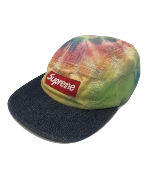 SUPREME（シュプリーム）Supreme (シュプリーム) Tie Dye Camp Cap オレンジの古着・服飾アイテム