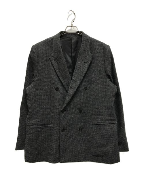 JOURNAL STANDARD（ジャーナル スタンダード）JOURNAL STANDARD (ジャーナルスタンダード) WOOL MATダブルブレストジャケット グレー サイズ:Lの古着・服飾アイテム