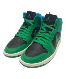 NIKE（ナイキ）の古着「WMNS AIR JORDAN 1 MID」｜ブラック×グリーン