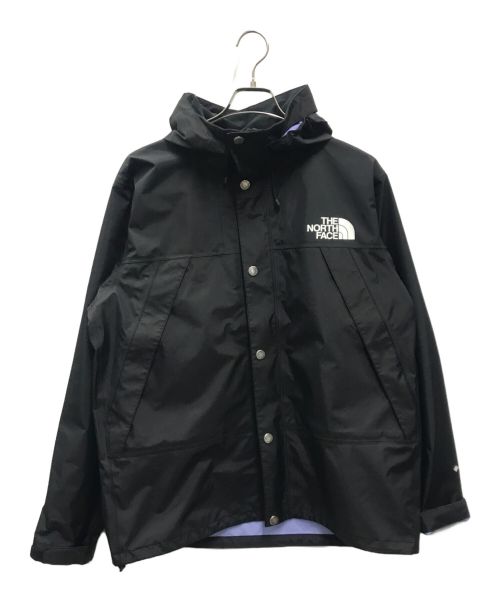 THE NORTH FACE（ザ ノース フェイス）THE NORTH FACE (ザ ノース フェイス) Mountain Raintex Jacket ブラック×ブルー サイズ:Lの古着・服飾アイテム