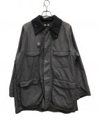 sabyサバイ）の古着「OILD JACKET British Millerain」｜グレー